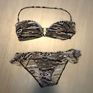 Zimmerman tribal print bikini set